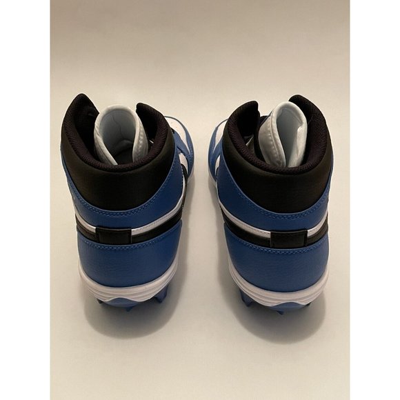 Nike Air Jordan 1 Mid TD White Royal Football Cleats FJ6805-104 Men’s main image 5